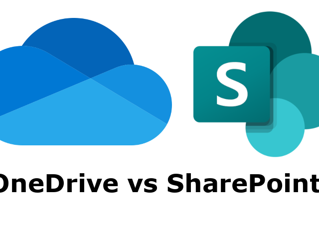 OneDrive vs SharePoint